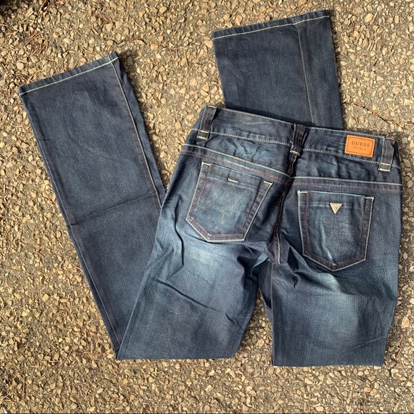 Guess Dark Wash Slight Flare or Boot Cut - Picture 8 of 8